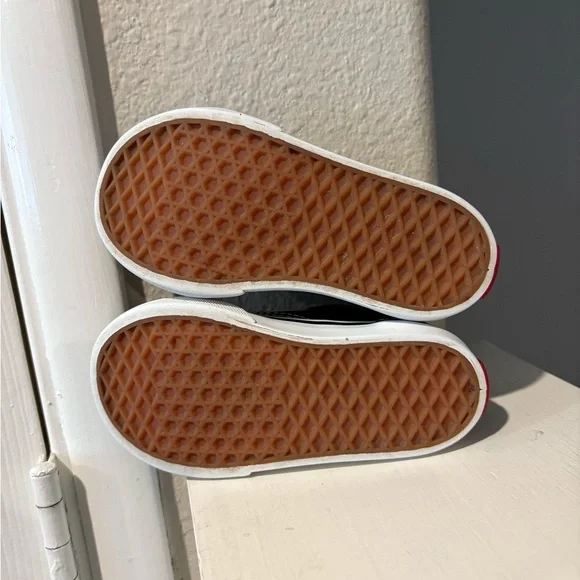 Vans Old Skool Black/True White Suede/Canvas Sneakers 721356 Toddler Side US 6T - Picture 6 of 9